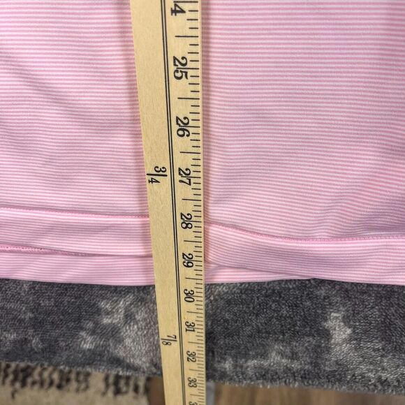 Peter Millar Summer Comfort Bundle Of 2 Polo Blue Pink Striped Golf Men's L - Picture 10 of 14